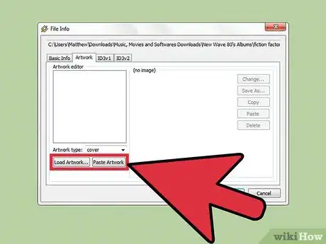 Image titled Add Album Artwork to Media Files Using Winamp Step 7