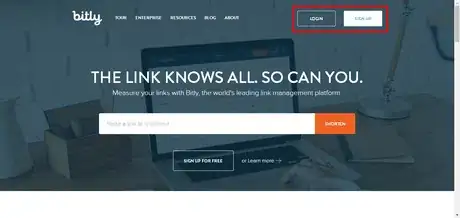Image titled Bitly Home page.png