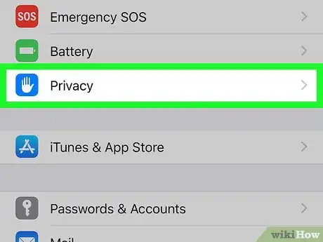 Image titled Reset Your Advertising ID on iPhone or iPad Step 2