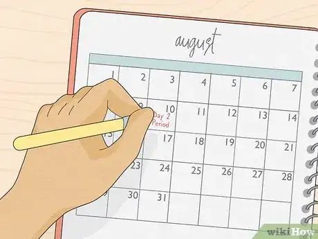 Image titled Keep a Menstrual Calendar Step 3