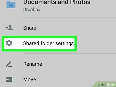 Image titled Remove a Shared Folder on Dropbox on Android Step 9