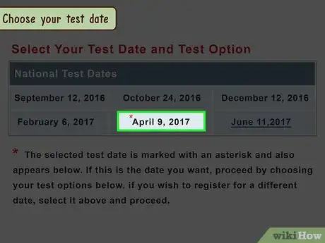 Image titled Register for the ACT Step 6