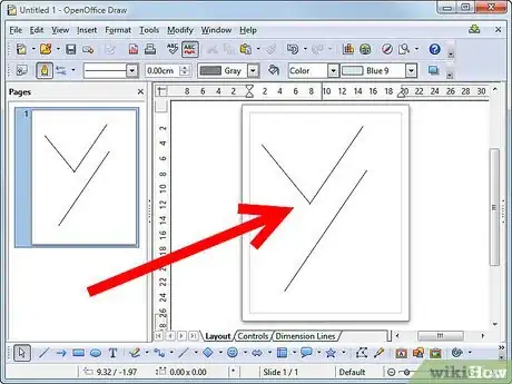 Image titled Draw Lines in Open Office Draw Step 4