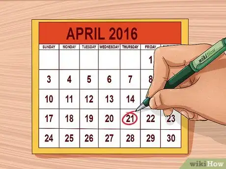 Image titled Estimate Date of Conception Step 1