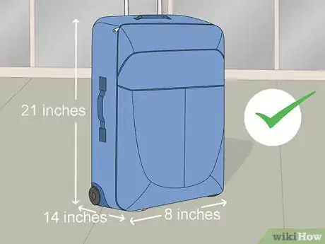 Image titled How Small Does Carry on Luggage Need to Be Step 3