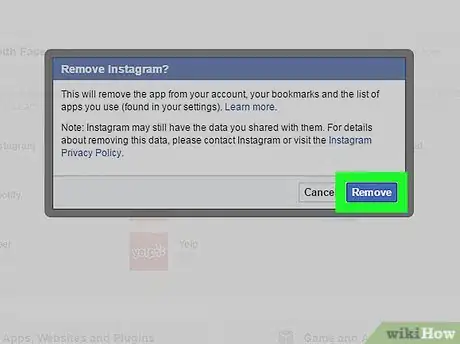 Image titled Unlink Your Facebook and Instagram Accounts on a PC or Mac Step 7