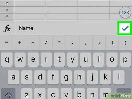 Image titled Make a Table on Google Sheets on iPhone or iPad Step 7