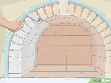Image titled Paint a Brick Fireplace Step 12