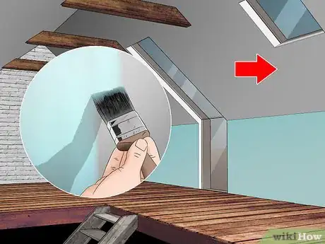 Image titled Decorate an Attic Bedroom Step 2