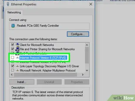 Image titled Disable IPv6 on PC or Mac Step 7
