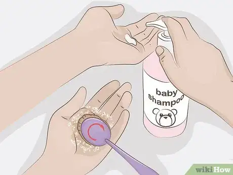 Image titled Clean Oval Makeup Brushes Step 3