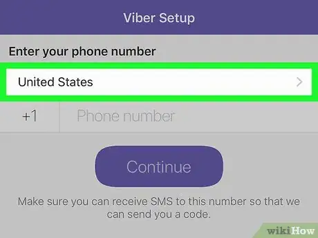 Image titled Create a Viber Account on iPhone or iPad Step 7