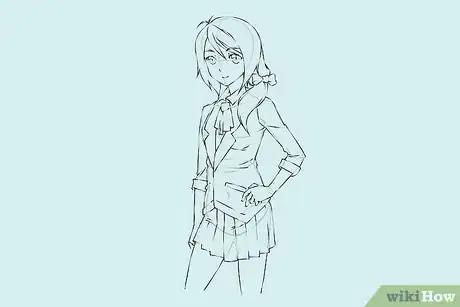 Image titled Draw an Anime Girl Step 5