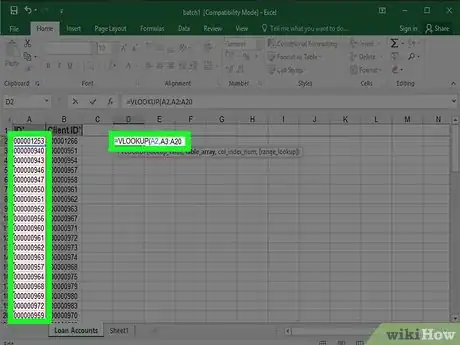 Image titled Compare Two Lists in Excel Step 23