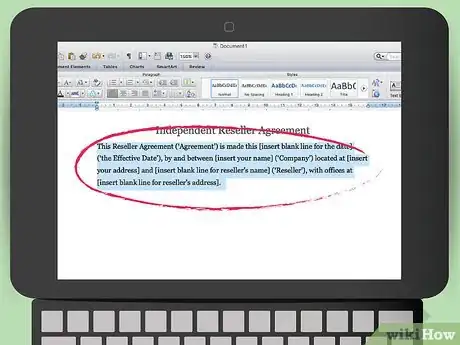 Image titled Draft a Reseller Agreement for Photographs Step 3