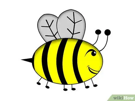 Image titled Draw a Cartoon Bee Step 7