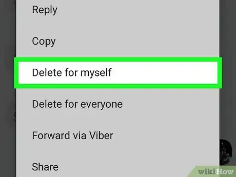 Image titled Delete Viber Messages on Android Step 5