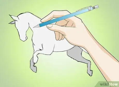 Image titled Add Details to a Horse Drawing Step 3