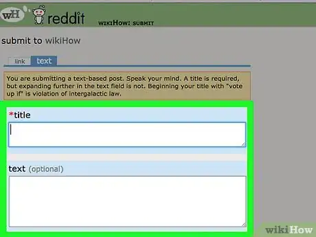 Image titled Post on Reddit Step 6