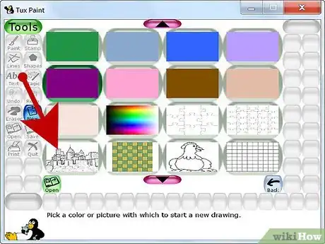 Image titled Color Using Tux Paint Step 3
