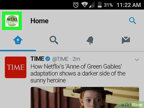 Image titled Add a Phone Number on Twitter on Android Step 2