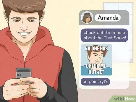 Image titled Tell if a Nerdy Girl Likes You Step 6