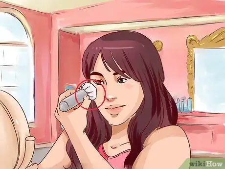 Image titled Apply Blush on Oval Faces Step 3