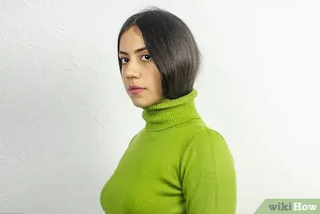 Image titled Wear Your Hair with a Turtleneck Step 1