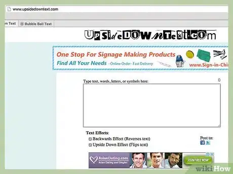 Image titled Write Upside Down Step 1