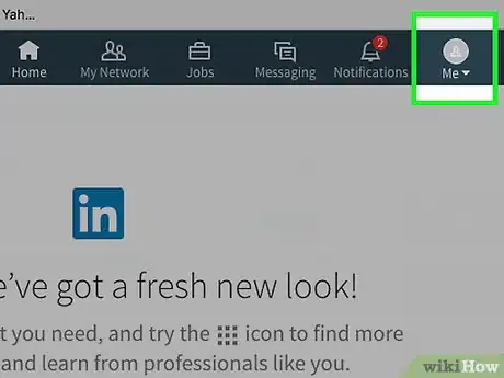 Image titled Delete a LinkedIn Account Step 2