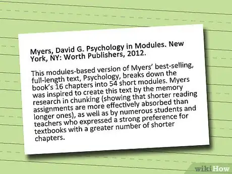 Image titled Write an Annotated Bibliography Step 13