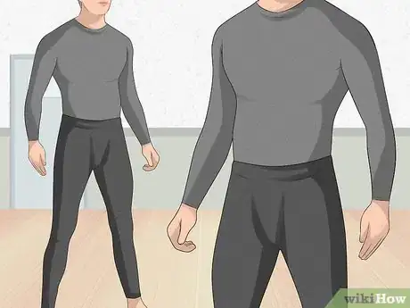 Image titled Put Goalie Pads On Step 1