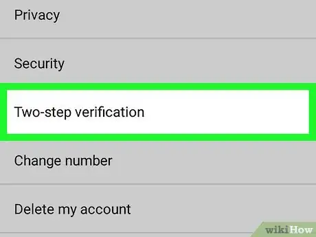 Image titled Set Up Two‐Step Verification for WhatsApp on Android Step 5