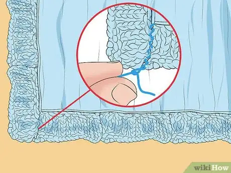 Image titled Add a Ruffle Edge to Blankets Step 30