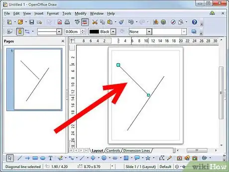 Image titled Draw Lines in Open Office Draw Step 3