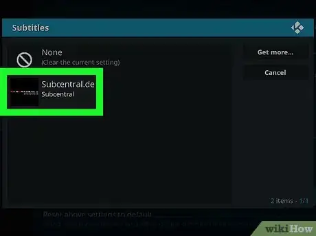 Image titled Add Subtitles to Kodi on PC or Mac Step 10