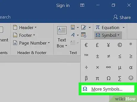 Image titled Type an Arrow in Microsoft Word on PC or Mac Step 4