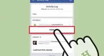 Delete Comments or Posts on Facebook on the Facebook App