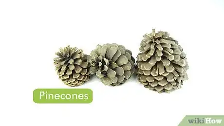 Image titled Make Christmas Tree Pinecones Step 1