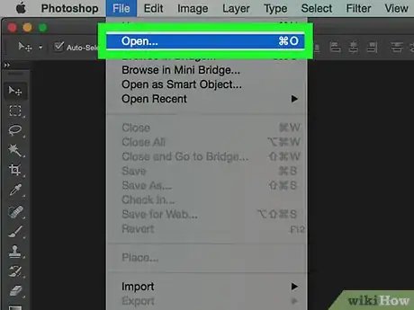 Image titled Create a Simple Shadow Using Photoshop CS3 Step 1