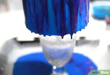 Image titled Make a Galaxy Mirror Cake Step 23