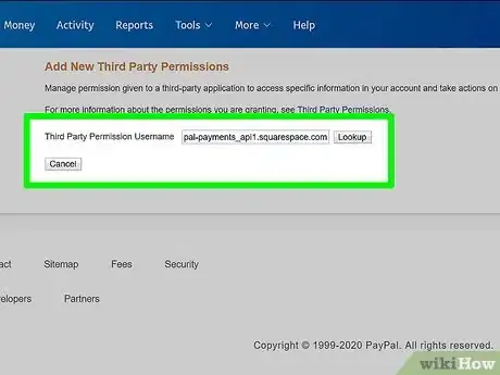 Image titled Connect PayPal to Squarespace Step 5
