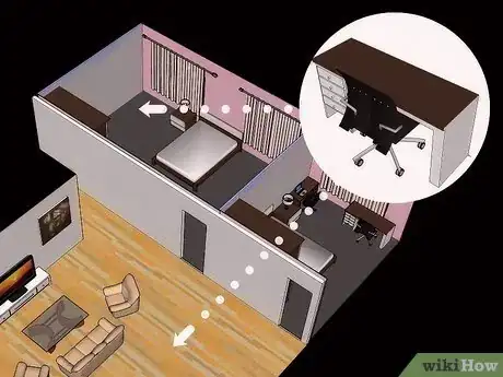 Image titled Organize a Small Bedroom Step 1