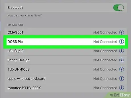 Image titled Connect an iPad to Bluetooth Devices Step 7