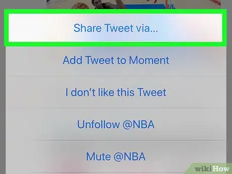 Image titled Share Tweets on Facebook on iPhone or iPad Step 4