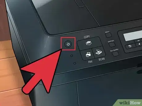 Image titled Fax on the Canon MX410 Step 1