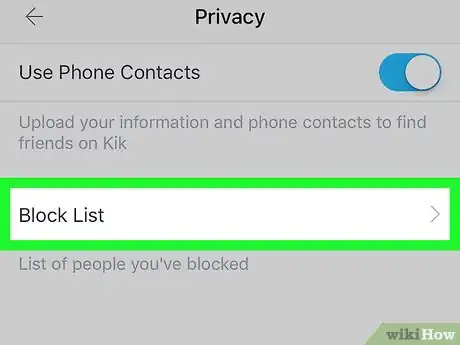 Image titled Unblock Someone on Kik Step 4
