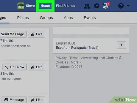 Image titled Tag a Facebook Business Page on a PC or Mac Step 5
