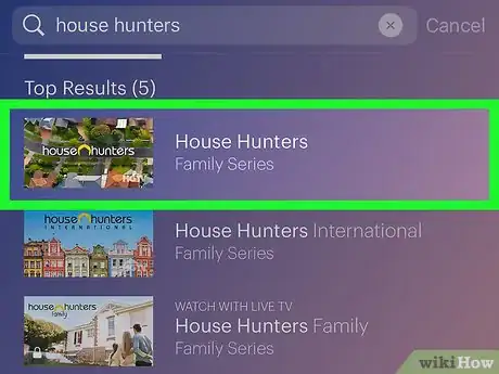 Image titled Add to Watchlist on Hulu on iPhone or iPad Step 5