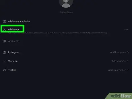 Image titled Change Your TikTok Username on iPhone or iPad Step 6